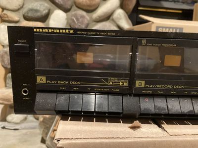 Marantz SD 162 Stereo Cassette Deck Dual Cassette Player