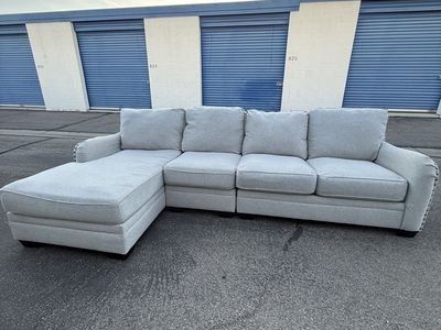 Gray sectional couch - Free delivery!