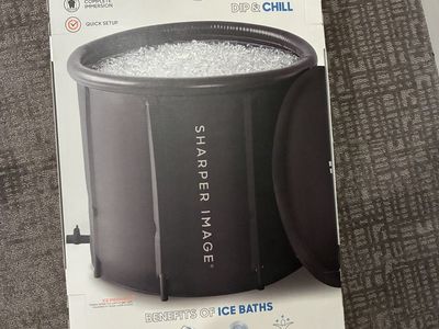 Sharper image ice bath *new in box*