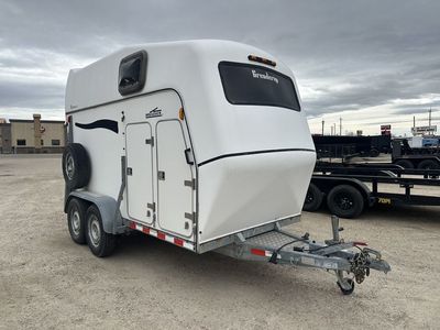 USED 2006 Brenderup 2 Horse Bumperpull - Light weight!
