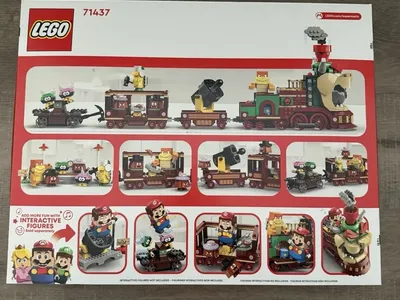 Brand New Sealed LEGO Super Mario The Bowser Express Train 71437