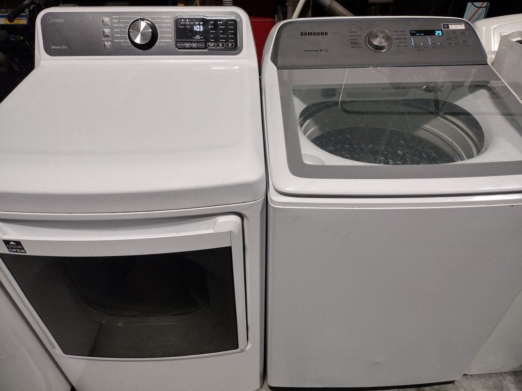 Samsung Washer and Electric Dryer