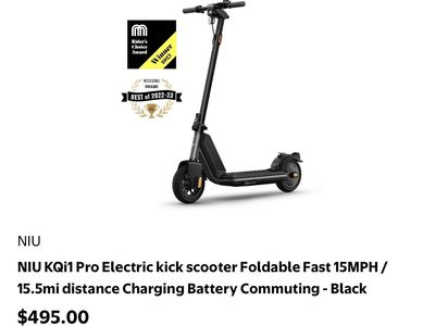 Electric scooter