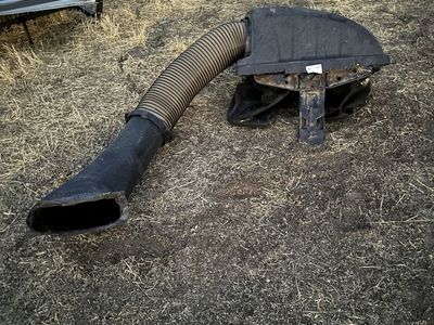 Used Lawn Mower Bagger Attachment - Grass Catcher with Hose