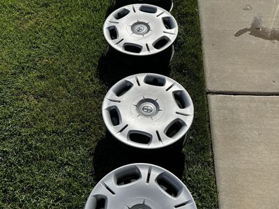 OEM Scion Silver Wheel Covers / Hubcaps - Set of 4 16X6 5x100
