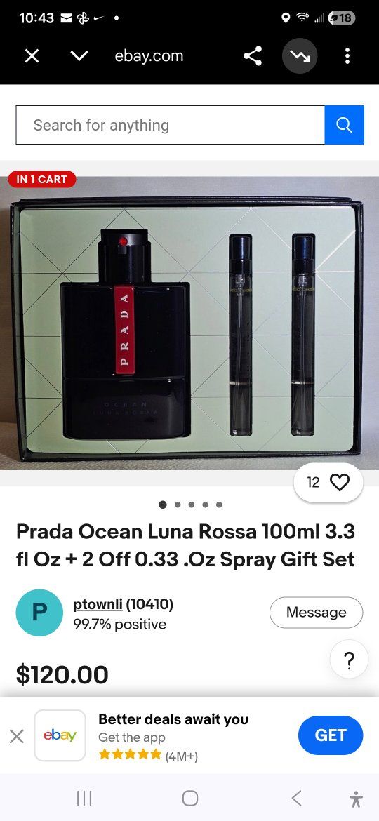 prada cologne
