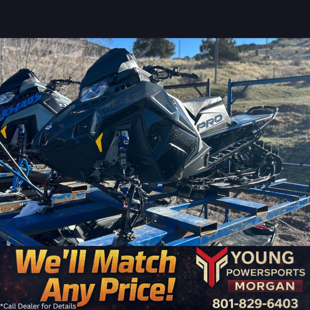 2026 Polaris® Patriot Boost PRO RMK 155 Gloss Black / Blue Dusk