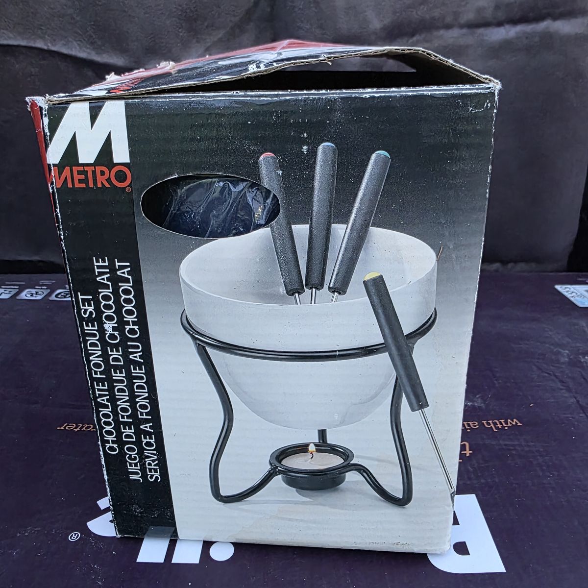 Metro Chocolate Fondue Set