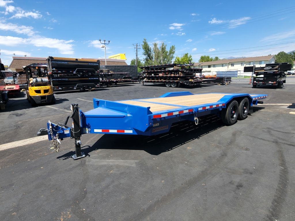 2026 Midsota 22' (18+4) Wide Body 16K Tilt Equipment Flatdeck Trailer