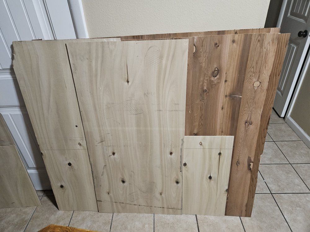 Plywood sheeting