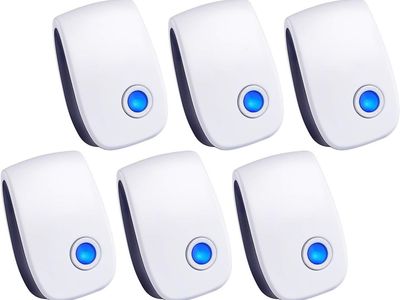 NEW Ultrasonic Pest Control Repeller 6 Pack- Indoor Electronic and Ultrasonic Repellent, Pest Control