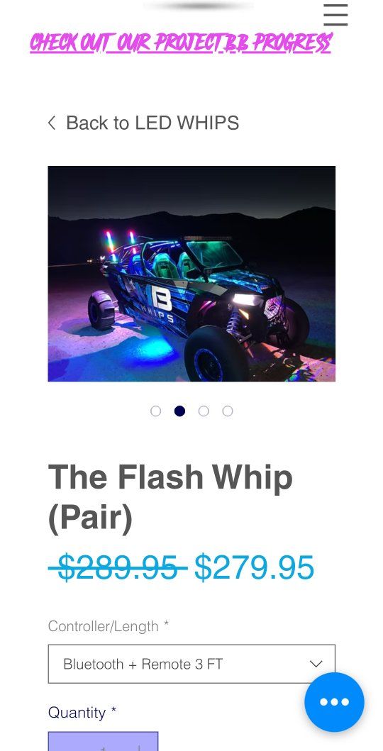 MB Whips 3ft paid