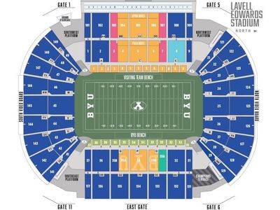 Stadium of Fire Lower Bowl, near stage