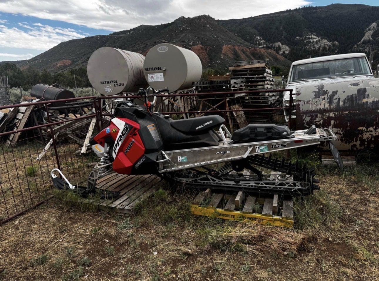 2017 Polaris pro rmk 800 155