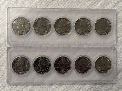 2019 & 2020 W Mint Quarters Complete Sets