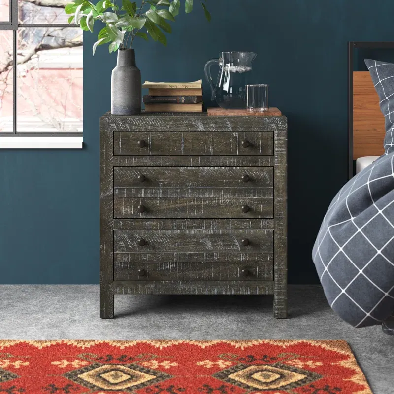 YARD SALE – Randal Solid Wood Nightstand Set