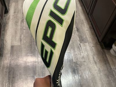 Callaway Epic Speed Driver - 50g Stiff Shaft, Original Headcover Included, Like New Condition