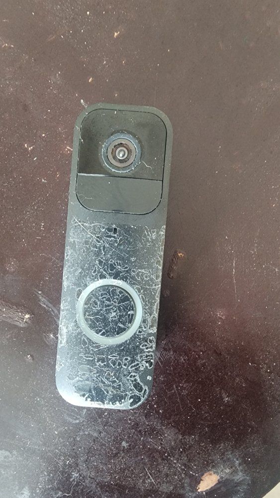 Unbranded Smart Video Doorbell - Black, Used, Needs Repair/Parts
