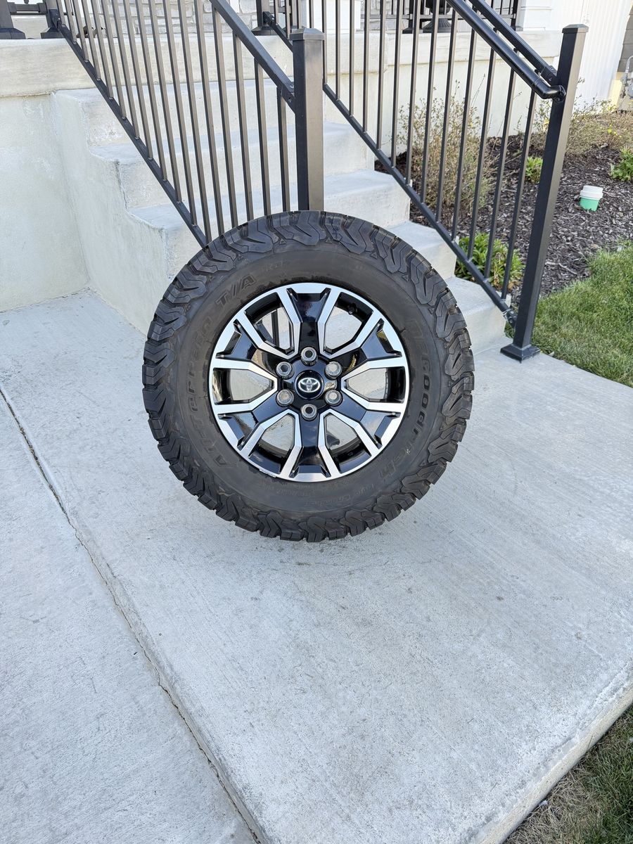 Toyota Tacoma 4Runner Rims and Tires 265/70R17 Bfg