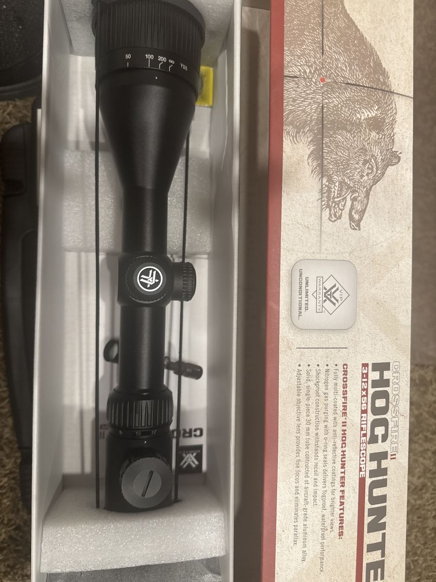 Vortex Hog Hunter Scope 3x12x56
