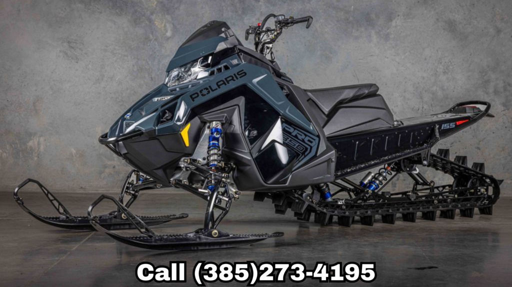 2026 Polaris® 850 PRO RMK 155 Gloss Black / Blue Dusk