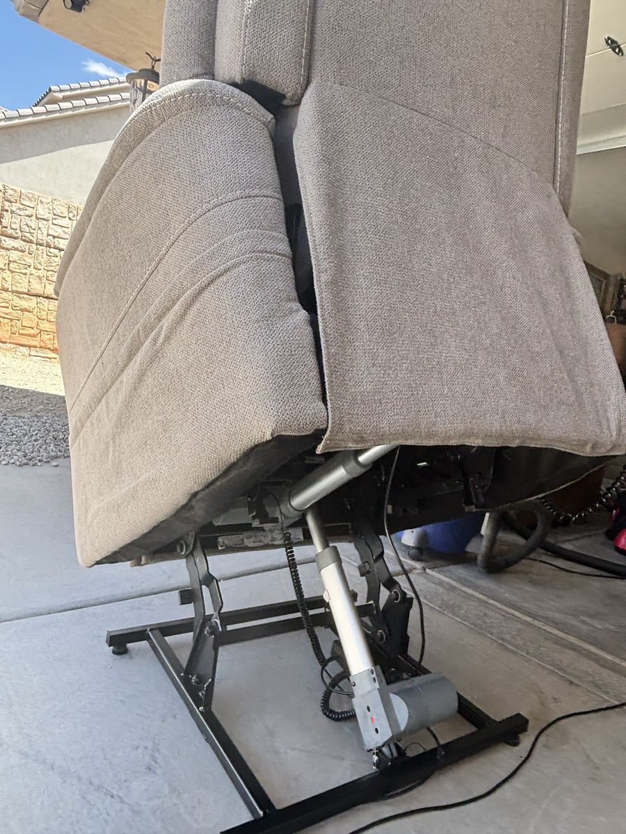 New Deluxe Duel Motor Sleep Lift Electric Power Recliner Chair