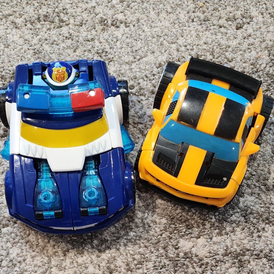 Rescuebot Chase and Bumblebee