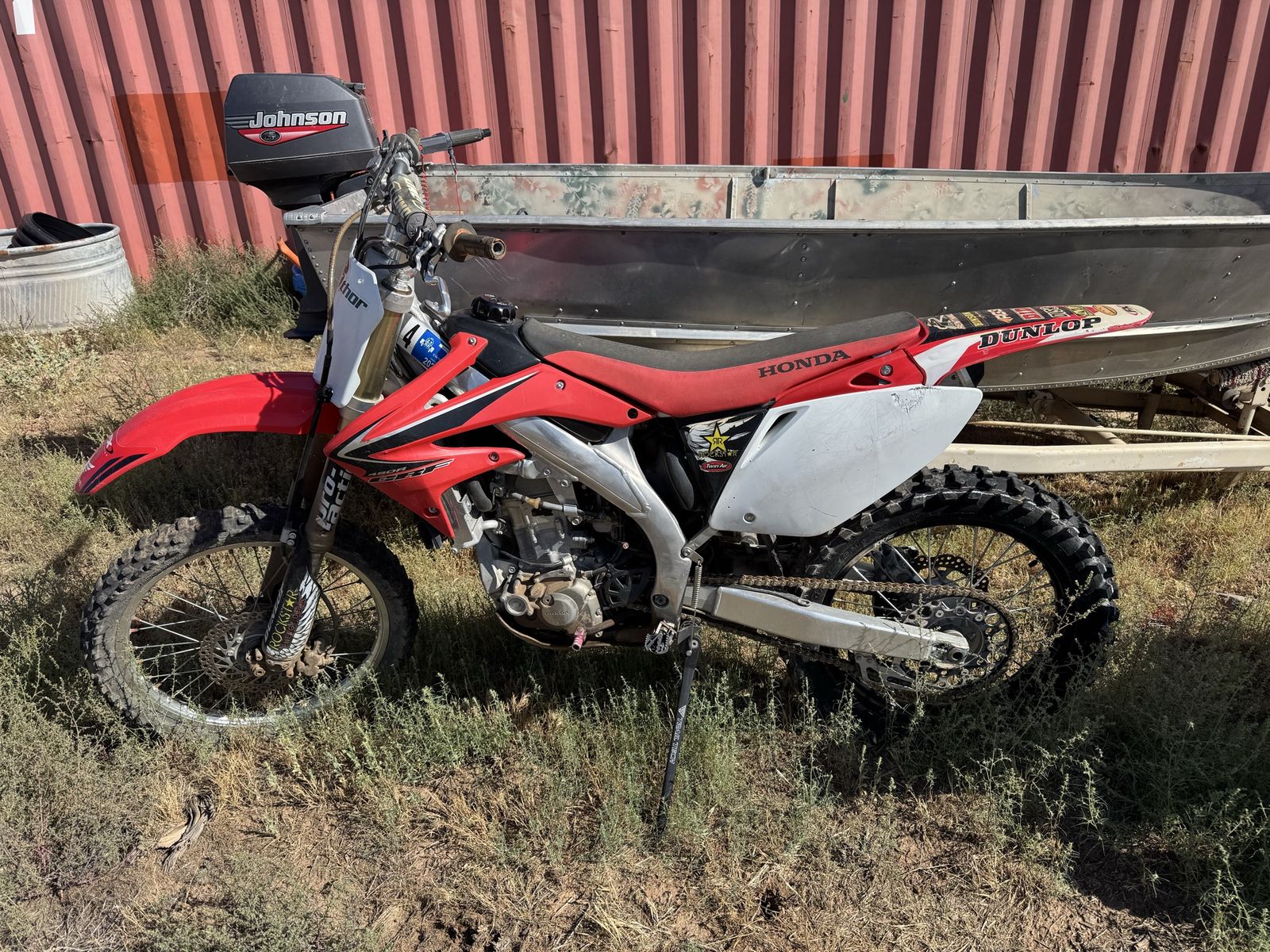Honda CRF Dirt Bike - Used Off-Road Motorcycle (blown motor, will need top and bottom end)