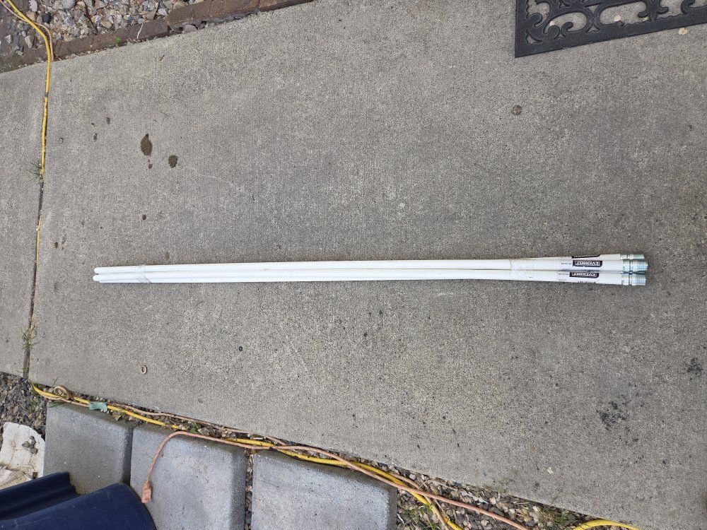 side mount run-off drain tube 63"×3/4"