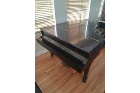 Steinway and Sons L5 Baby Grand With QRS PNOmation 3