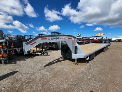 2026 RawMaxx 30' FDXD 24K Gooseneck with Hydraulic