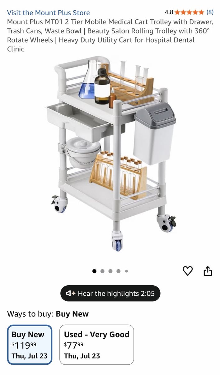 Medical trolley