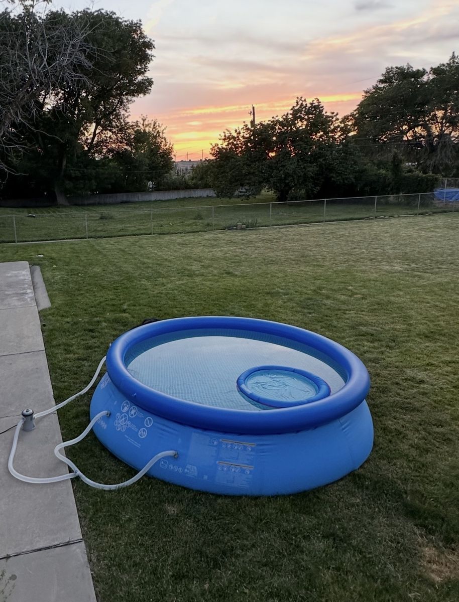 Intex 10x30 Easy Set Up Above Ground Pool With Fil