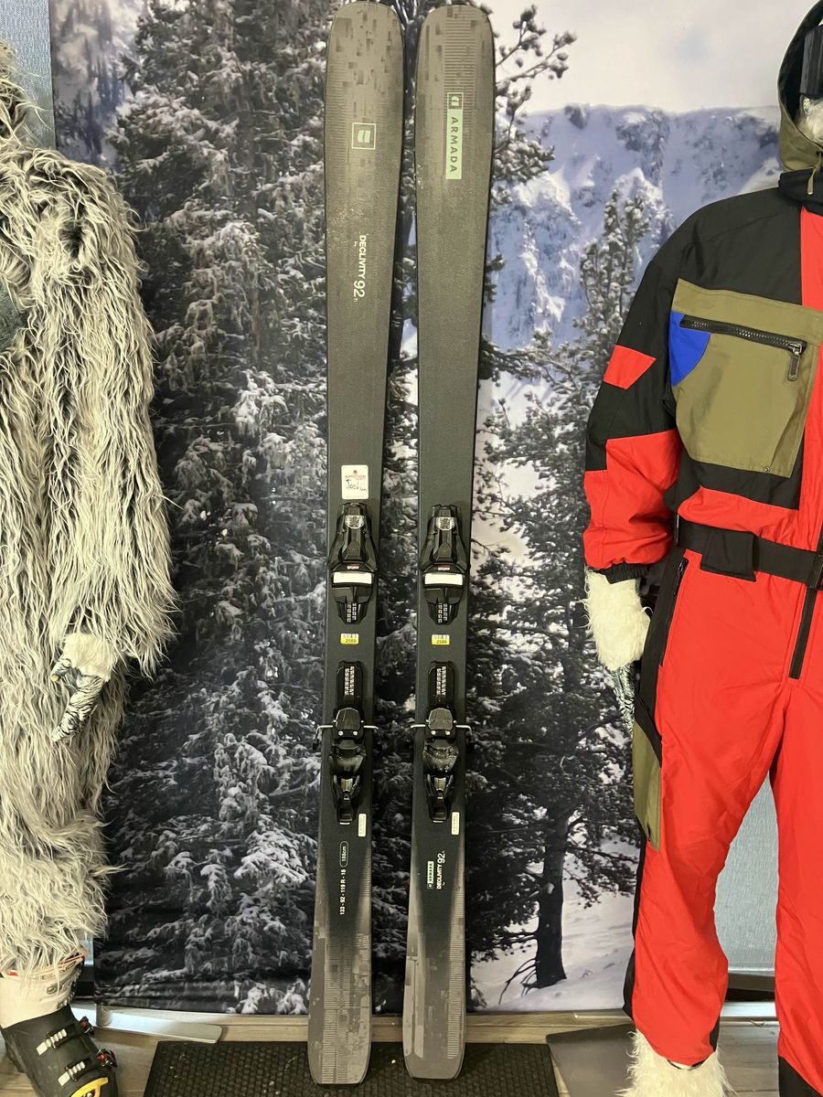 Used Armada Declivity 92 Ti 188cm Skis w/ Armada Strive 11 Demo Bindings