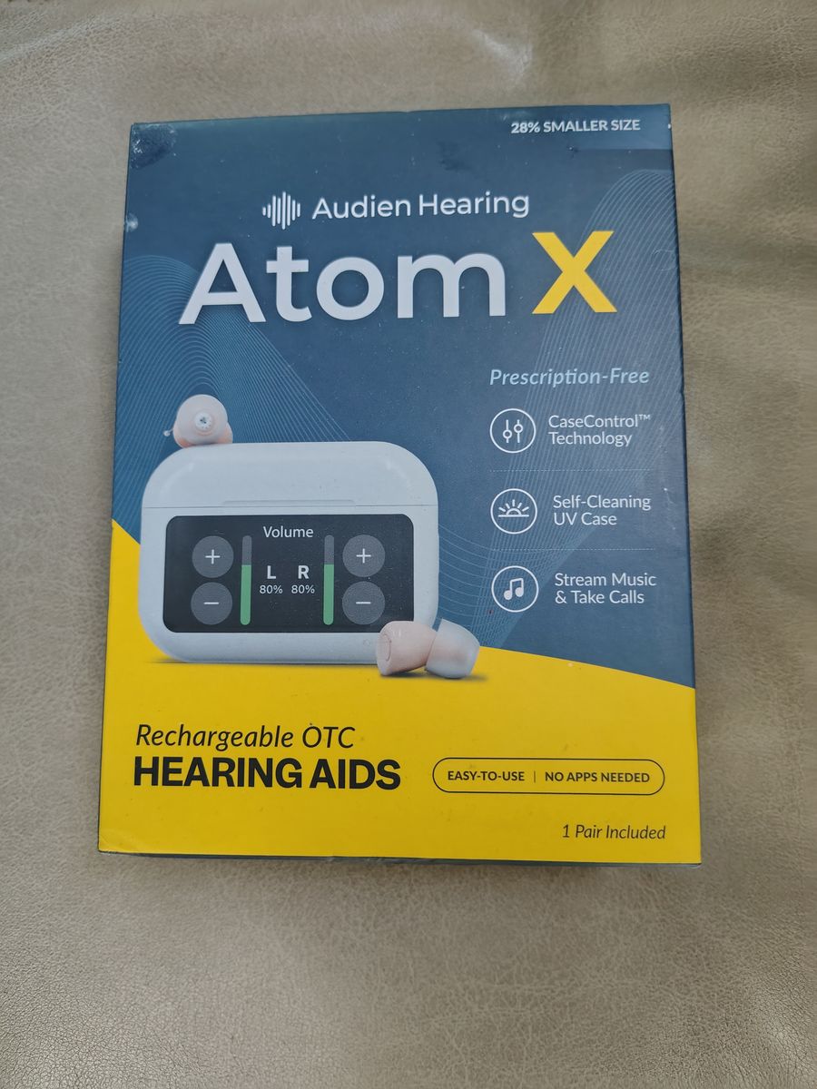 Atom x hearing devices