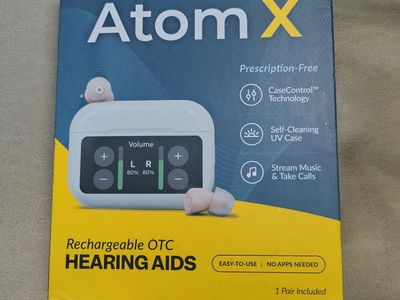 Atom x hearing devices