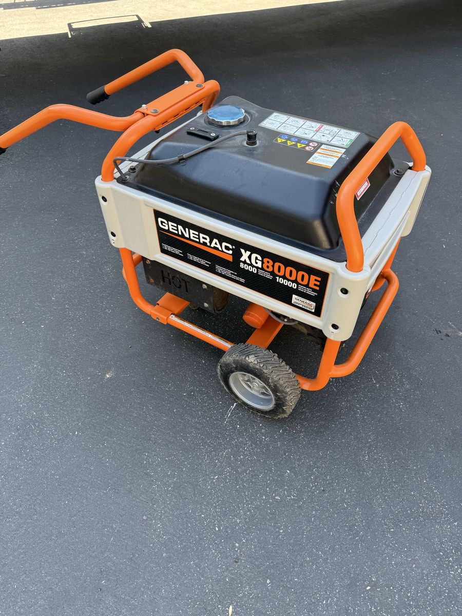 Generac XG8000E Portable Generator
