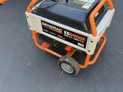Generac XG8000E Portable Generator