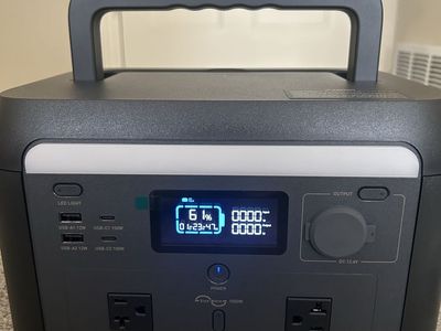 NEW 1000W power station 614Wh