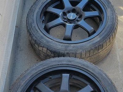 set of 5x100 drag wheels