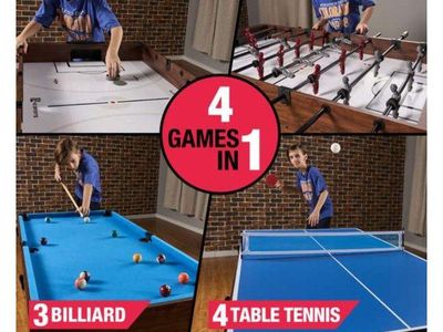 NEW IN BOX - MD Sports 54" 4-in-1 Combo Game Table