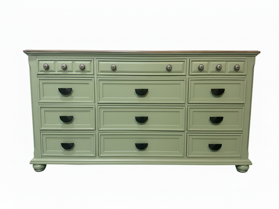 Refinished Dresser & nightstands set
