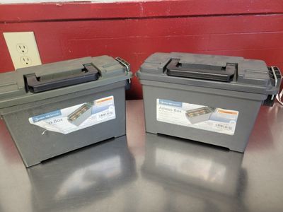 Ammo Boxes ~ Plastic