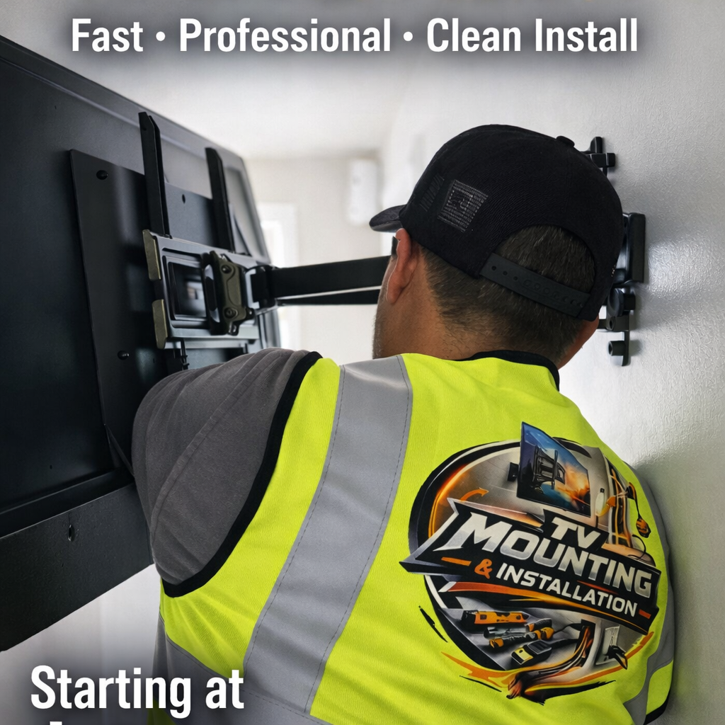 TV Mount Installation – Mount Included