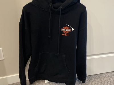 Men’s Harley Davidson Honolulu Hawaii - Black Hoodie - size Large