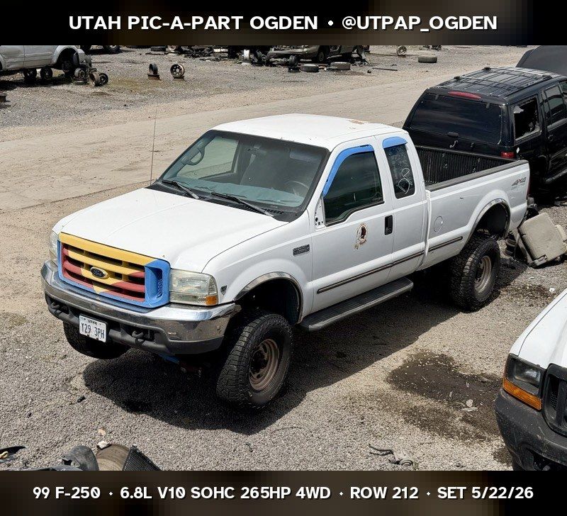 1999 Ford F-250 Parts - UTPAP Ogden