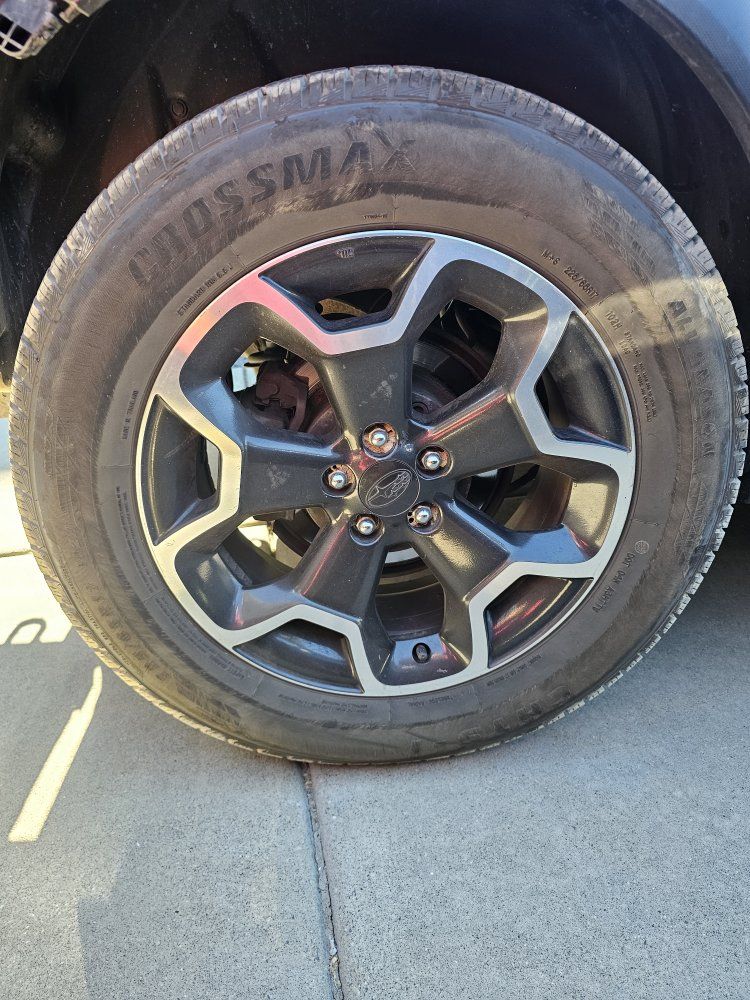 Subaru Crosstrek OEM Wheel & All-Season Tire 225/65R17 102H 5x100mm bolt pattern