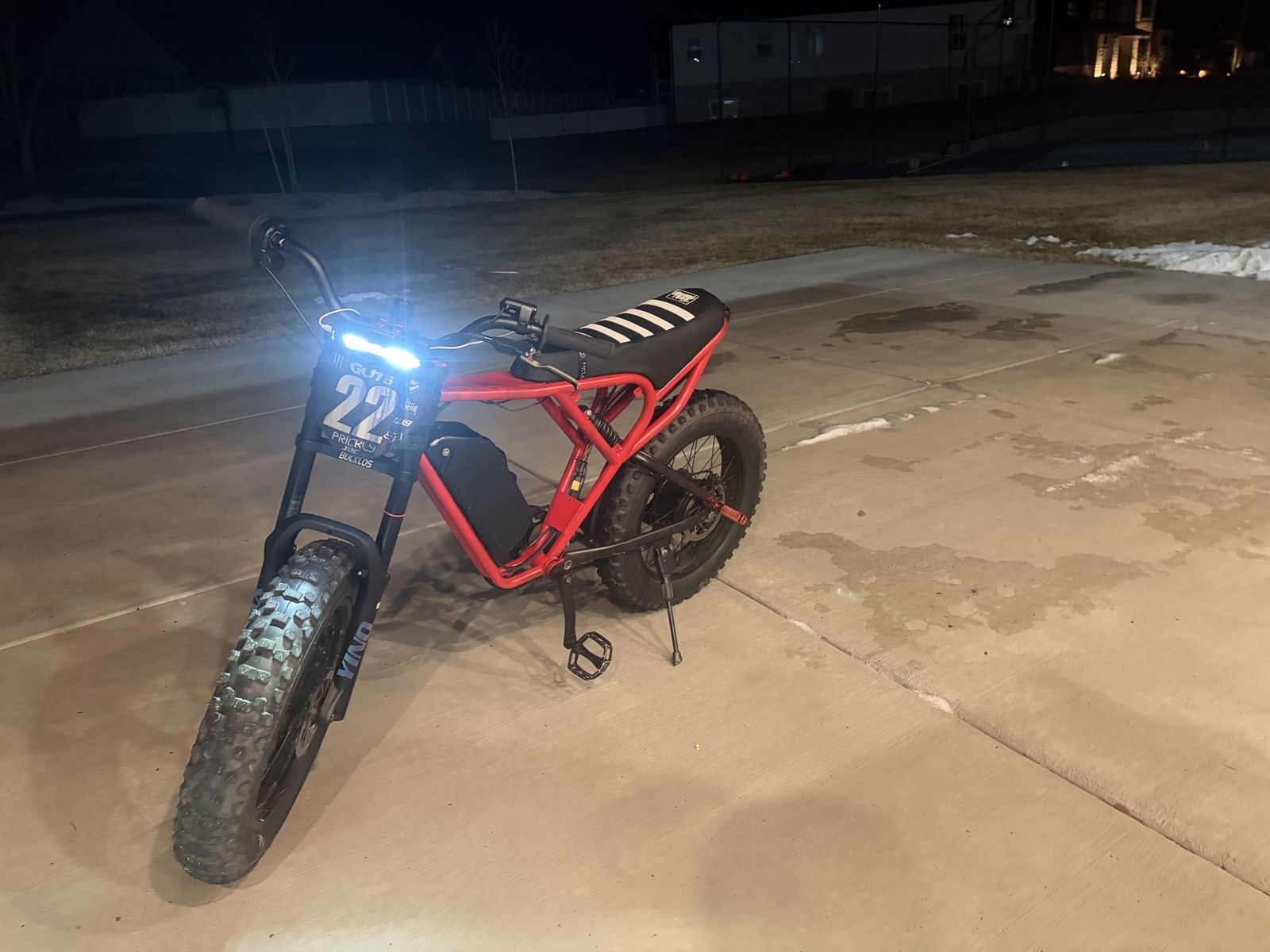 Ridstar Q20 Light With 2000 Watt Motter And 52v20a