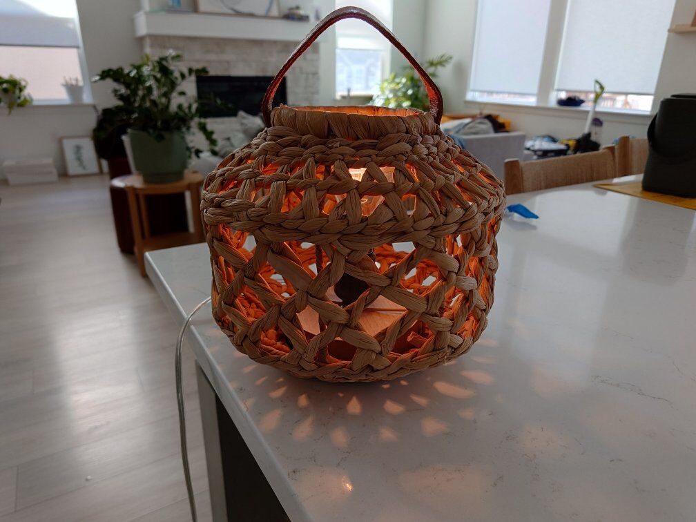 Woven Basket Wall Decor