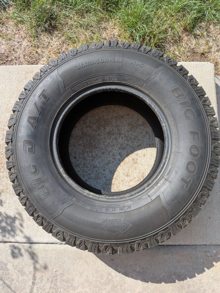 Set of 2 Big O Big Foot A/T All Terrain Tires 31x10.50R15LT M+S